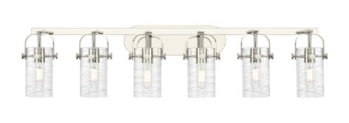 Downtown Urban LED Bath Vanity in Polished Nickel (405|423-6W-PN-G423-7DE)