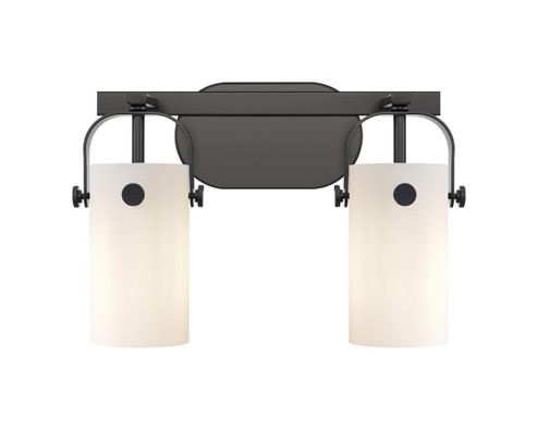 Downtown Urban LED Bath Vanity in Matte Black (405|423-2W-BK-G423-7WH)