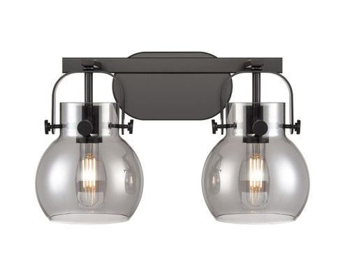 Downtown Urban LED Bath Vanity in Matte Black (405|423-2W-BK-G410-6SM)