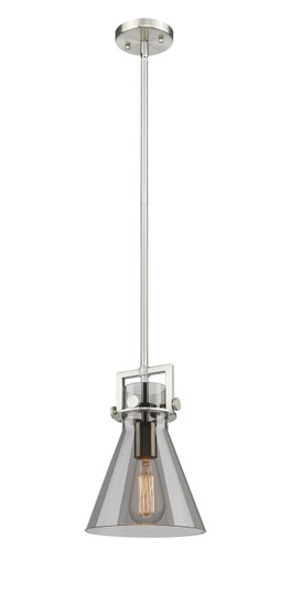 Downtown Urban One Light Pendant in Satin Nickel (405|411-1SS-SN-G411-8SM)