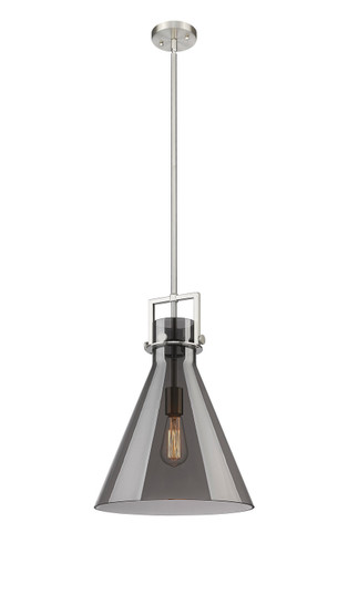 Downtown Urban One Light Pendant in Brushed Satin Nickel (405|411-1SL-SN-G411-14SM)