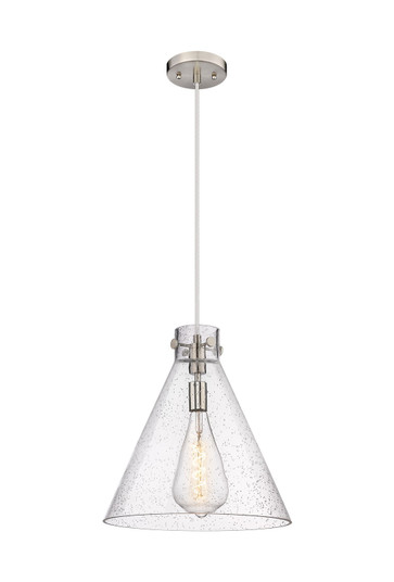 Downtown Urban One Light Pendant in Satin Nickel (405|410-1PL-SN-G411-16SDY)