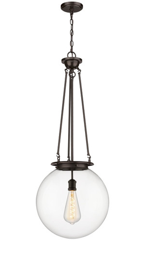 Essex One Light Pendant in Oil Rubbed Bronze (405|221-1P-OB-G202-16)