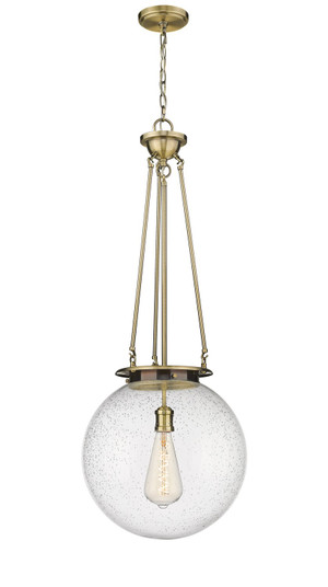 Essex One Light Pendant in Antique Brass (405|221-1P-AB-G204-16)