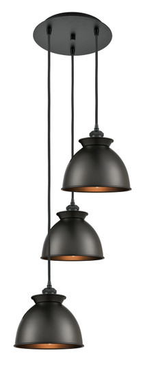 Ballston Three Light Pendant in Matte Black (405|113B-3P-BK-M14-BK)