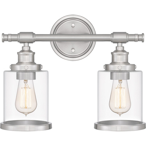 Dixie Two Light Bath in Brushed Nickel (10|DIX8615BN)