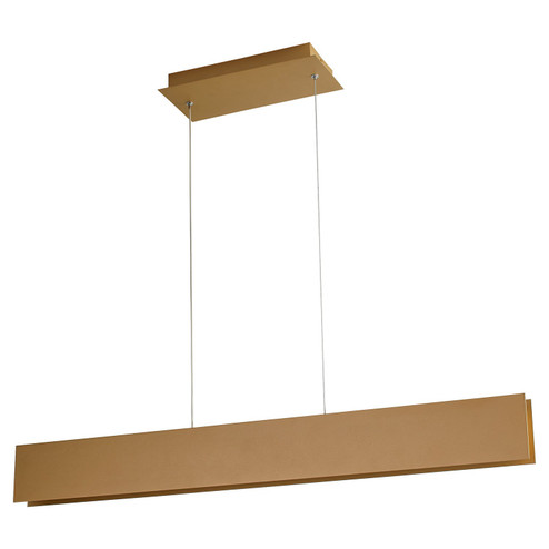 Brio LED Pendant in Powdered Gold (440|3-6017-60)