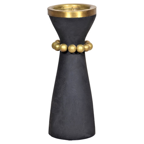 Parvati Candleholder in Antique Brass And Black (208|11515)