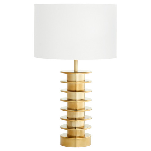 Alessio LED Table Lamp in Aged Brass (208|11390-1)