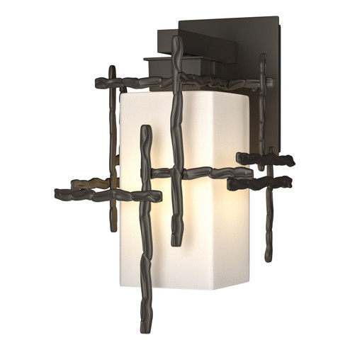 Tura One Light Outdoor Wall Sconce in Coastal Dark Smoke (39|302580-SKT-77-GG0111)