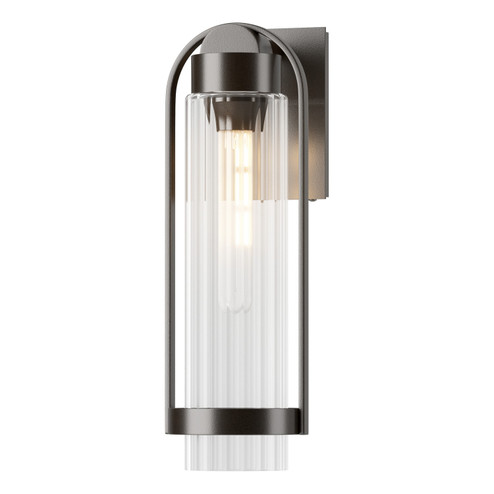 Alcove One Light Outdoor Wall Sconce in Coastal Oil Rubbed Bronze (39|302556-SKT-14-ZM0742)