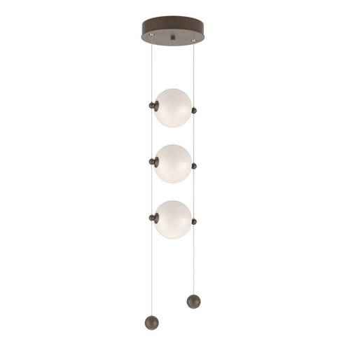 Abacus LED Pendant in Bronze (39|139059-LED-STND-05-GG0668)