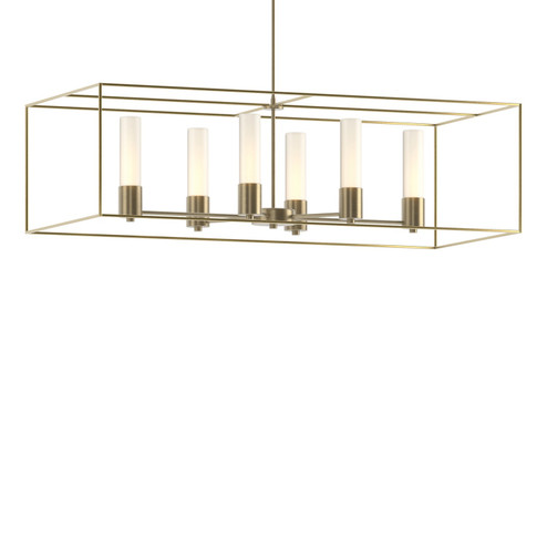 Portico Six Light Pendant in Soft Gold (39|138940-SKT-MULT-84-86-GG0392)