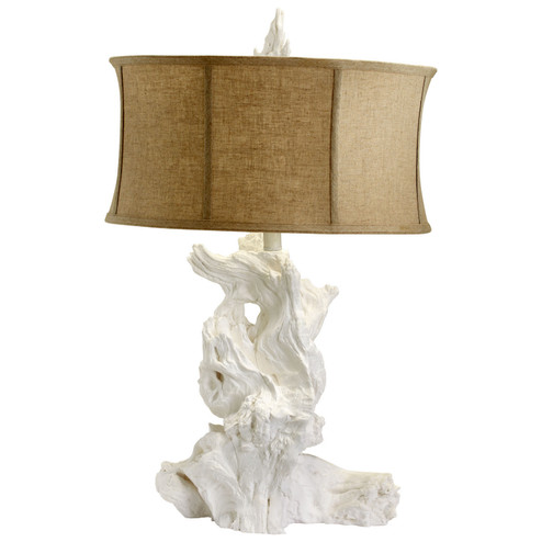 Driftwood One Light Table Lamp in White (208|04438)