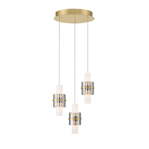 Rola LED Pendant in Brushed Gold (40|45593-017)