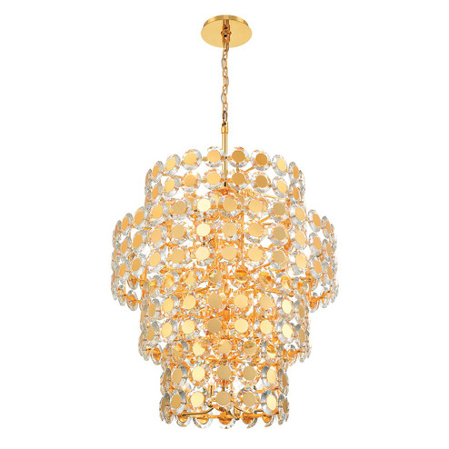 Perrene 24 Light Chandelier in Gold (40|44289-028)