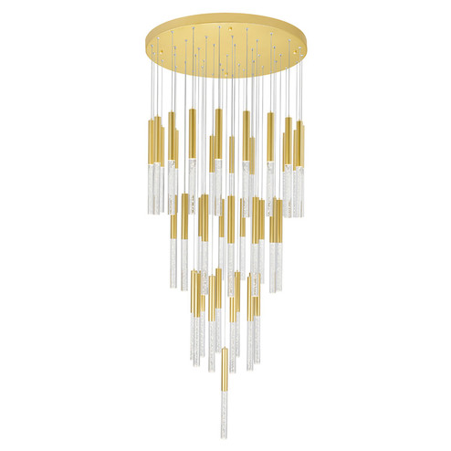 Dragonswatch LED Chandelier in Satin Gold (401|1703P32-45-602)