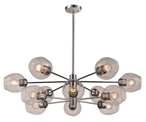 Large Chandeliers - Glass Shade (110|PND-2127 PC) Large Chandeliers - Glass Shade (110|PND-2127 PC)