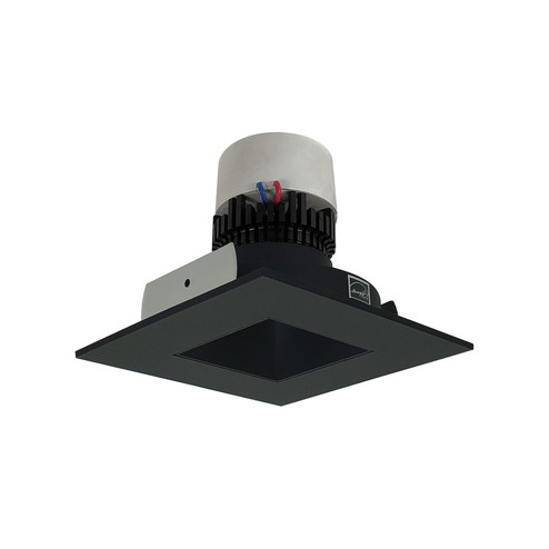 LED Pearl Recessed in Black Reflector / Black Flange (167|NPR-4SNDSQ40XBB)