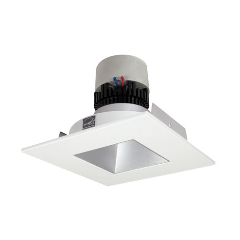 LED Pearl Recessed in Haze Reflector / Matte Powder White Flange (167|NPR-4SNDSQ35XHZMPW)