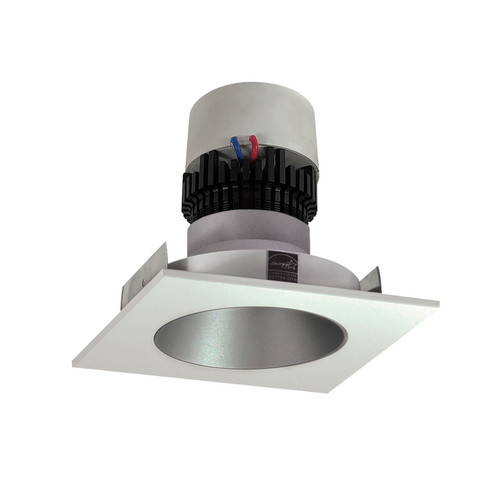 LED Pearl Recessed in Haze Reflector / White Flange (167|NPR-4SNDC35XHW)