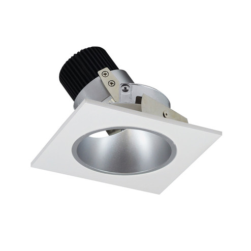 Rec Iolite 4'' Square Deep Regress Adj, in Haze Reflector / White Flange (167|NIO-4SD40XHW/10)