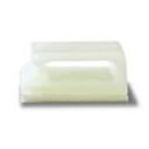 Wire Management Square Clips for Cable Management, 10/pk in White (167|NATL-406W)