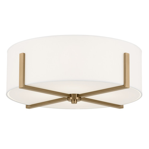 Malen Four Light Flush Mount in Champagne Bronze (12|52594CPZ)