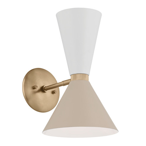 Phix Two Light Wall Sconce in Champagne Bronze (12|52570CPZGRG)