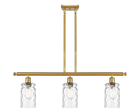 Ballston Three Light Island Pendant in Satin Gold (405|516-3I-SG-G352)