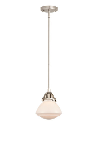 Nouveau 2 One Light Mini Pendant in Brushed Satin Nickel (405|288-1S-SN-G321)
