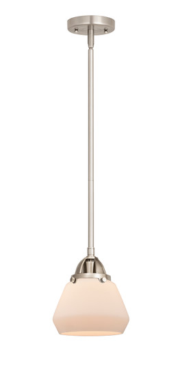 Nouveau 2 One Light Mini Pendant in Brushed Satin Nickel (405|288-1S-SN-G171)