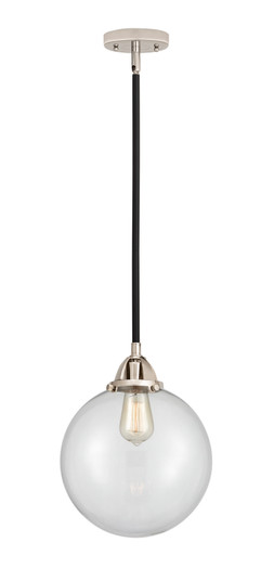 Nouveau 2 One Light Mini Pendant in Black Polished Nickel (405|288-1S-BPN-G202-10)