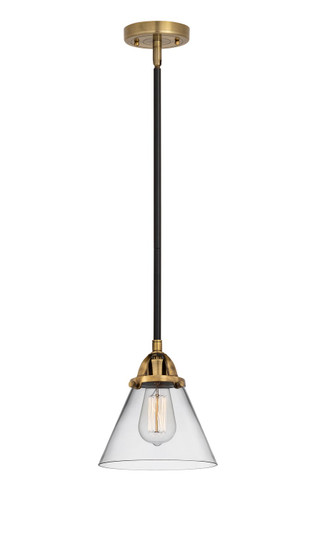 Nouveau 2 LED Mini Pendant in Black Antique Brass (405|288-1S-BAB-G42-LED)