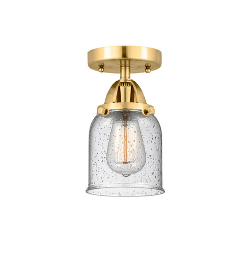 Nouveau 2 LED Semi-Flush Mount in Satin Gold (405|288-1C-SG-G54-LED)