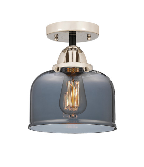 Nouveau 2 One Light Semi-Flush Mount in Black Polished Nickel (405|288-1C-BPN-G73)