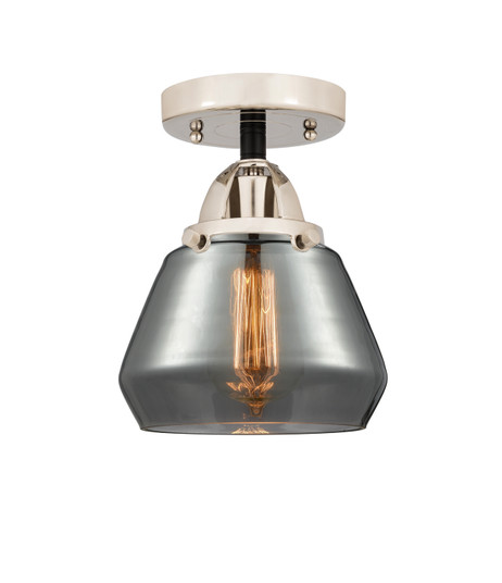 Nouveau 2 LED Semi-Flush Mount in Black Polished Nickel (405|288-1C-BPN-G173-LED)