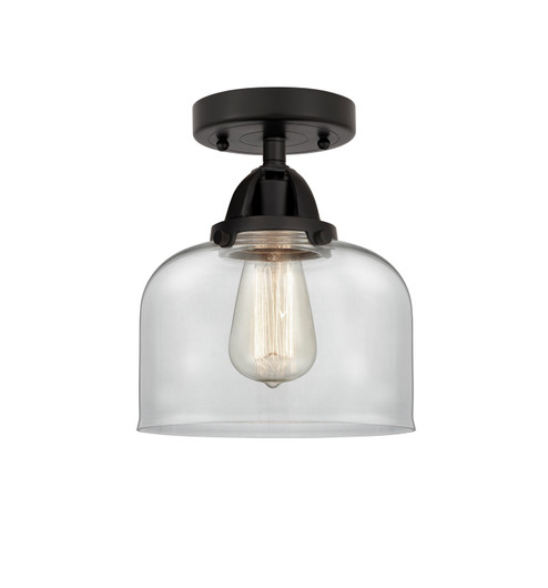 Nouveau 2 One Light Semi-Flush Mount in Matte Black (405|288-1C-BK-G72)