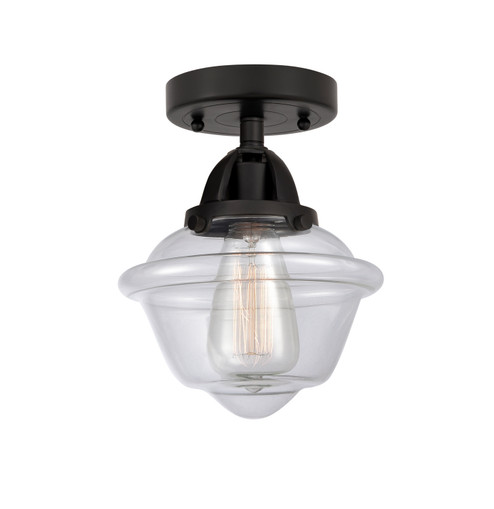 Nouveau 2 LED Semi-Flush Mount in Matte Black (405|288-1C-BK-G532-LED)