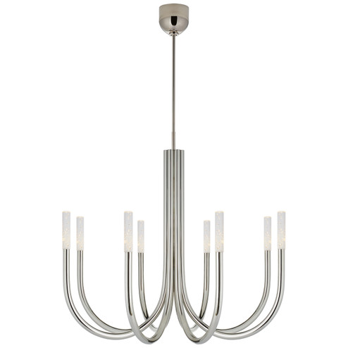 Rousseau LED Chandelier in Polished Nickel (268|KW 5581PN-SG)