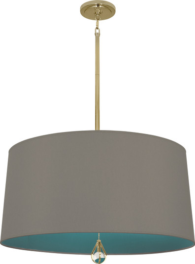 Williamsburg Custis Three Light Pendant in Modern Brass (165|BN331)