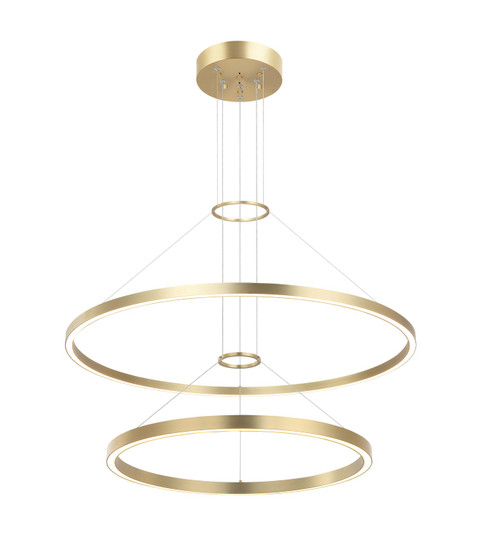 O'Hara LED Chandelier in Brushed Gold (423|C30856BG)