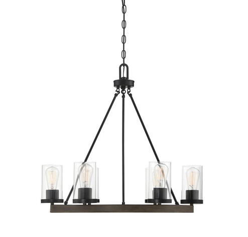 Mchan Five Light Chandelier in Remington (446|M10070DG)