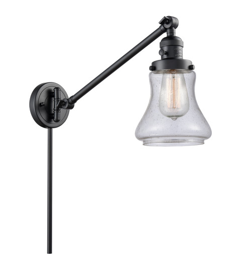 Franklin Restoration LED Swing Arm Lamp in Matte Black (405|237-BK-G194-LED)