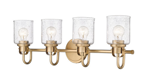 Kinsley Four Light Vanity in Heirloom Gold (224|340-4V-HG)