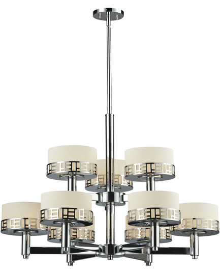 Elea Nine Light Chandelier in Chrome (224|328-9-CH)