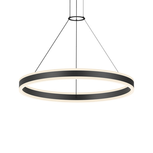 Double Corona LED Pendant in Satin Black (69|2305.25)