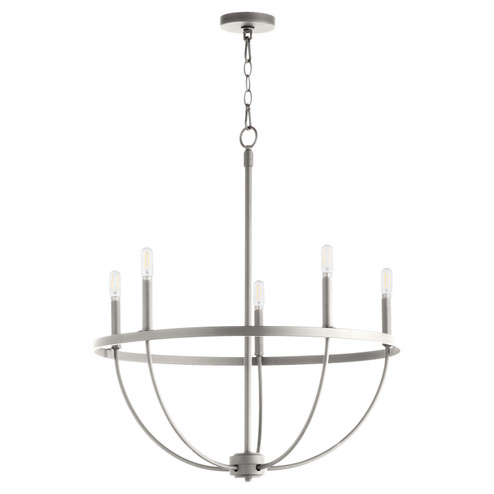 Tribute Five Light Chandelier in Satin Nickel (19|6374-5-65)