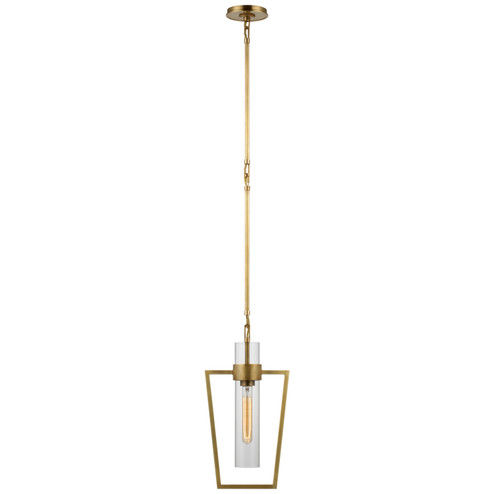Presidio LED Pendant in Hand-Rubbed Antique Brass (268|S 5676HAB-CG)