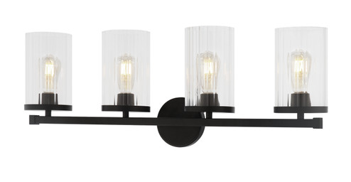 Liberty Four Light Wall Sconce in Black (423|S06104BK)